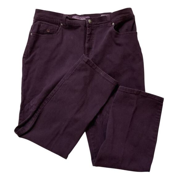 Gloria Vanderbilt Amanda Jeans Womens 16 Petite Straight Leg Streetwear Denim - Picture 3 of 9